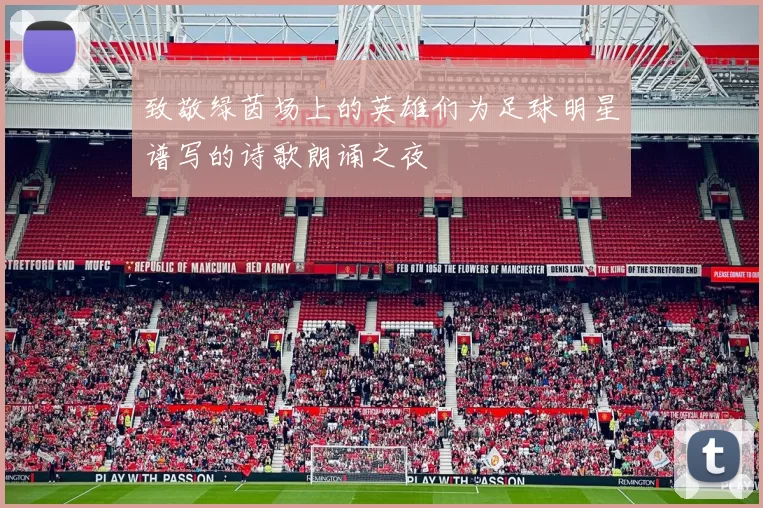 致敬绿茵场上的英雄们为足球明星谱写的诗歌朗诵之夜