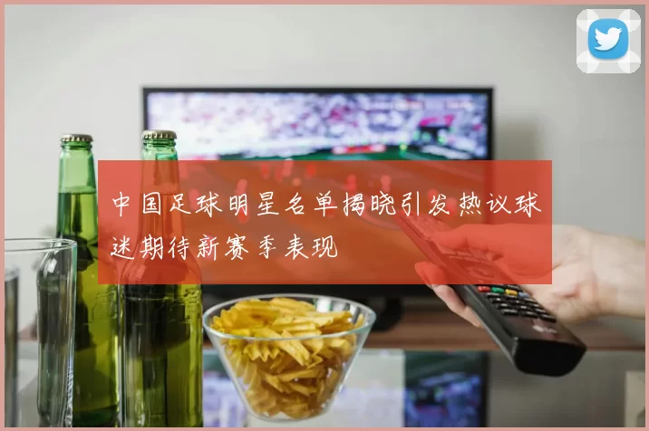 中国足球明星名单揭晓引发热议球迷期待新赛季表现