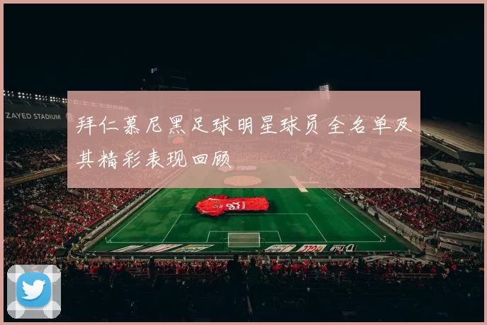 拜仁慕尼黑足球明星球员全名单及其精彩表现回顾