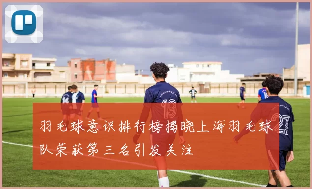 羽毛球意识排行榜揭晓上海羽毛球队荣获第三名引发关注